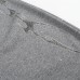Hot stamping wide leg curved knife pants