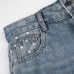 Make old washed denim jeans