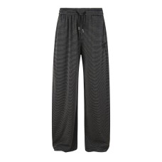 Cross striped pants