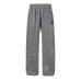 Cross striped pants