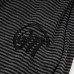 Cross striped pants