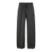 Cross striped pants