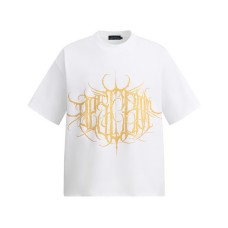 Flower tattoos graffiti prints short sleeves