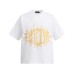 Flower tattoos graffiti prints short sleeves