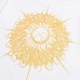 Flower tattoos graffiti prints short sleeves