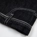 Inverted denim pants
