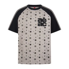 Star printed short sleeved t-shirt