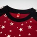 Star printed short sleeved t-shirt