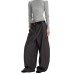 Oversized Drapey Cargo Suit Pants with Old Money Aesthetic