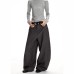 Oversized Drapey Cargo Suit Pants with Old Money Aesthetic