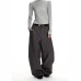 Oversized Drapey Cargo Suit Pants with Old Money Aesthetic