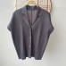 Elegant Modern Chinese Style Pleated Top with High-End Quality Casual and Fashionable Design Versatile for Everyday Wear