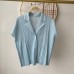 Elegant Modern Chinese Style Pleated Top with High-End Quality Casual and Fashionable Design Versatile for Everyday Wear