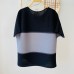 High-end Pleated Fashion Spliced Casual Irregular Plus Size Loose T-shir
