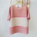 High-end Pleated Fashion Spliced Casual Irregular Plus Size Loose T-shir