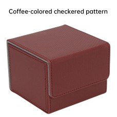 Magnetic Trading Card Storage Box - 100 Card Capacity (Sleeved), Waterproof & Stain Proof Collectors Case