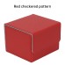 Magnetic Trading Card Storage Box - 100 Card Capacity (Sleeved), Waterproof & Stain Proof Collectors Case