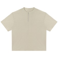 short sleeve henley collar