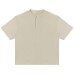 short sleeve henley collar