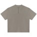 short sleeve henley collar