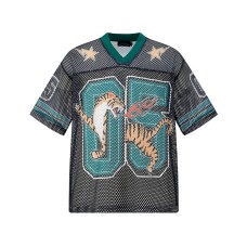 Tiger 05 Digital Printed V-neck Short Sleeve