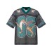 Tiger 05 Digital Printed V-neck Short Sleeve