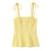 Versatile bow embellished slim fit top