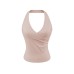 Six-color Strapless Yoga Tank Top for Women with Padded Sports Elastic Top