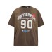 Spray painting old adhesive fabric embroidery short sleeves Spray painting old adhesive fabric embroidery short sleeves