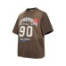 Spray painting old adhesive fabric embroidery short sleeves Spray painting old adhesive fabric embroidery short sleeves