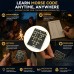DIY Morse Code Learning Card - PCB Board with LED, Interactive Telegraph Key Practice Tool for Beginners