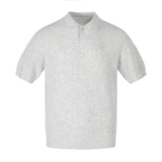 Casual Loose Knit Short Sleeve Textured High-End Feel