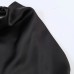 Asymmetric silk texture hanging neck sleeveless top