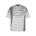 Spray painted vintage striped short sleeves Spray painted vintage striped short sleeves