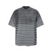 Spray painted vintage striped short sleeves Spray painted vintage striped short sleeves