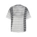 Spray painted vintage striped short sleeves Spray painted vintage striped short sleeves