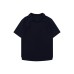 Solid Color Preppy Loose Casual Linen  Polo Short Sleeve Men