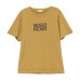 Round neck short sleeved top for women