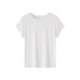 Round neck slim fit solid color top Round neck slim fit solid color top