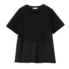 Round neck short sleeved top
