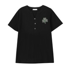 V-neck loose top