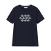 Round neck embroidered loose top