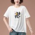 Round neck loose top