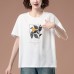 Round neck loose top