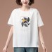 Round neck loose top