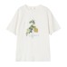 Round neck short sleeved top