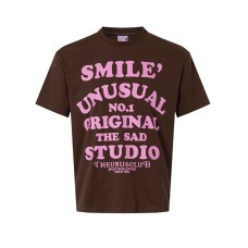 Letter printed short sleeved T-shirt Letter printed short sleeved T-shirt