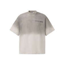 Spray painted vintage gradient short sleeved T-shirt
