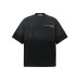 Spray painted vintage gradient short sleeved T-shirt