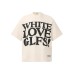 Letter printed short sleeved T-shirt